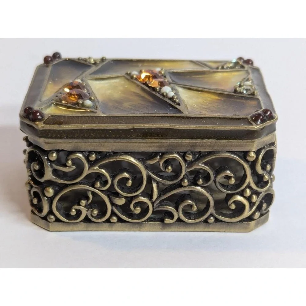 Small Jeweled Trinket‎ Box